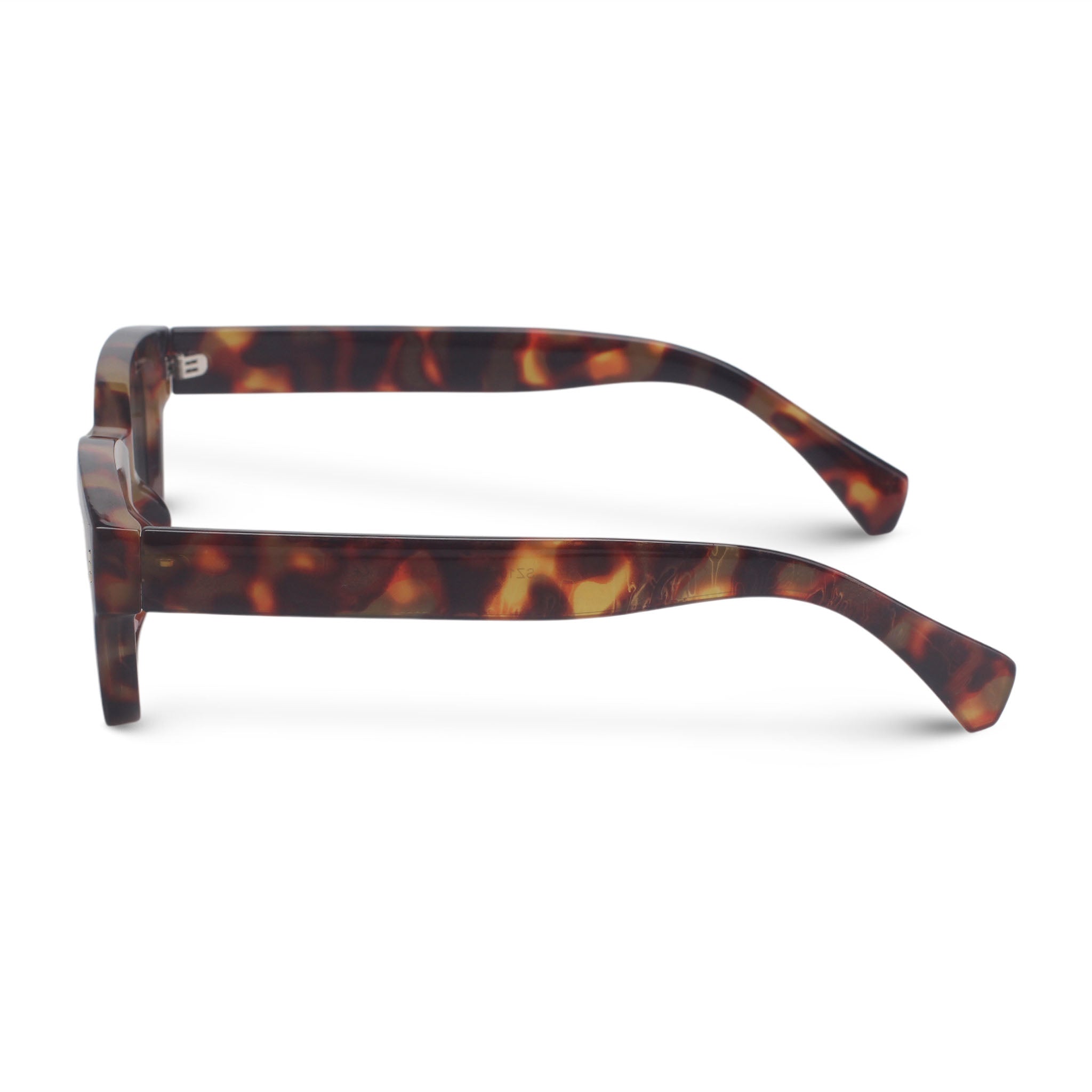 Rectangular tortoise sunglasses