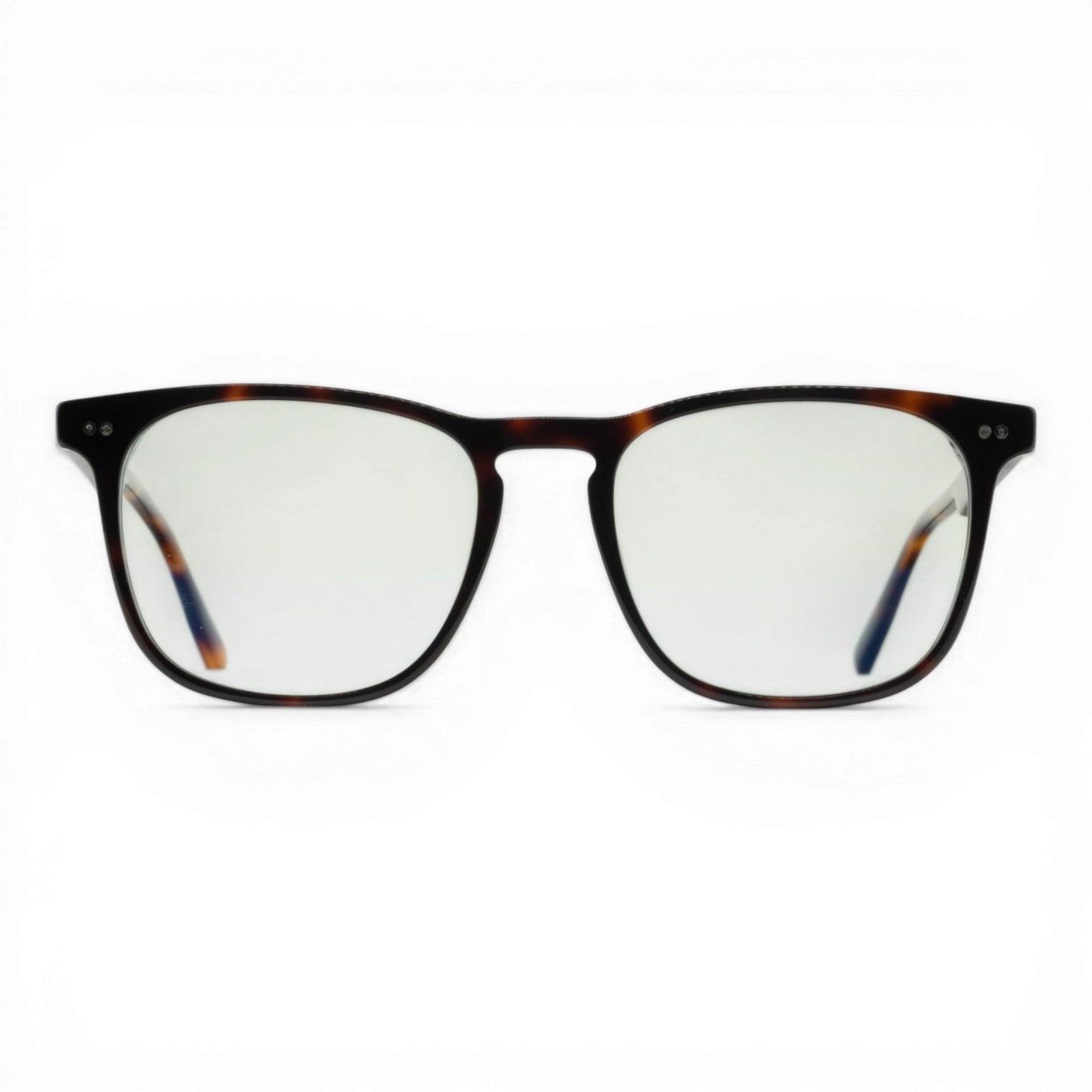 tortoise square glasses