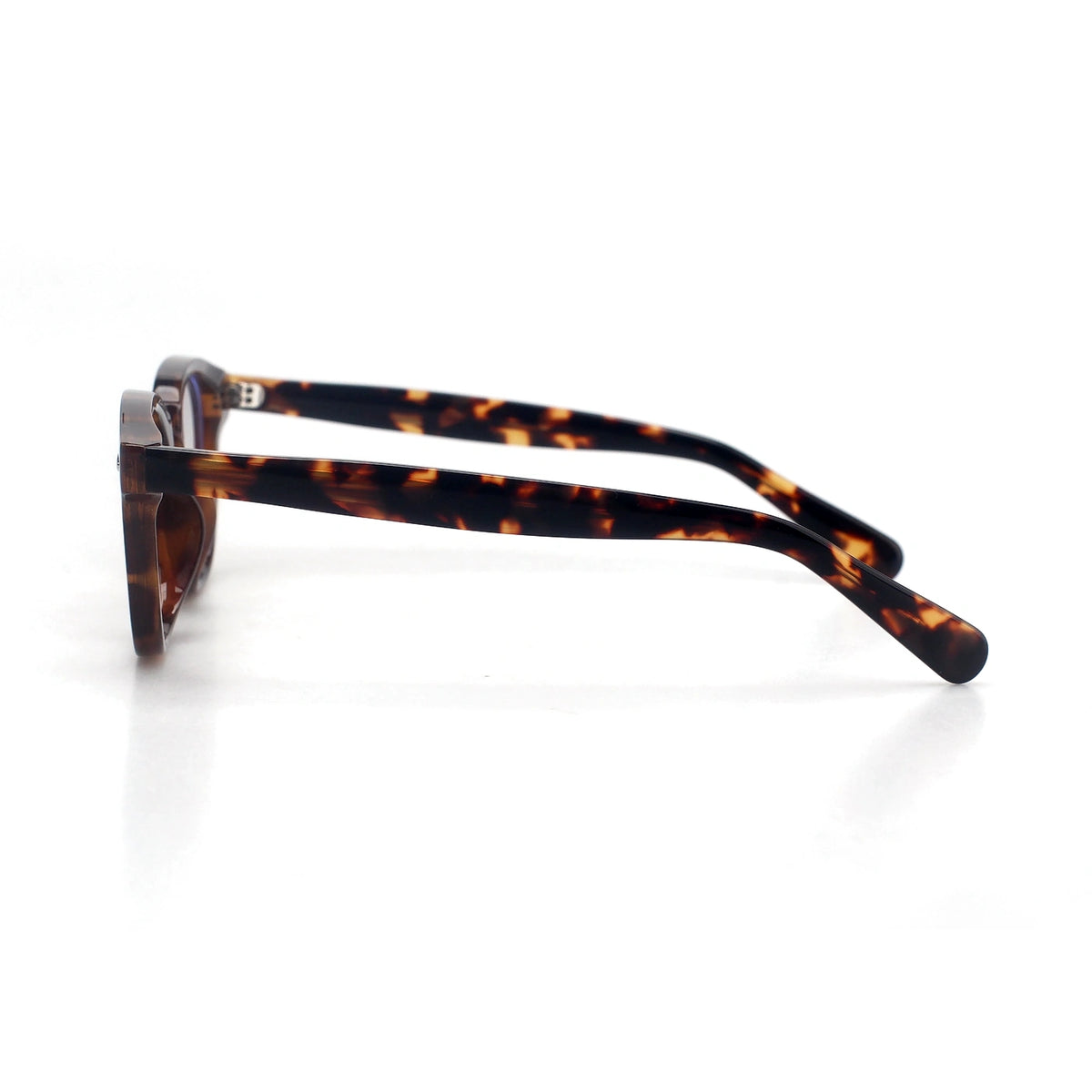 Alassio round tortoise eyeglasses