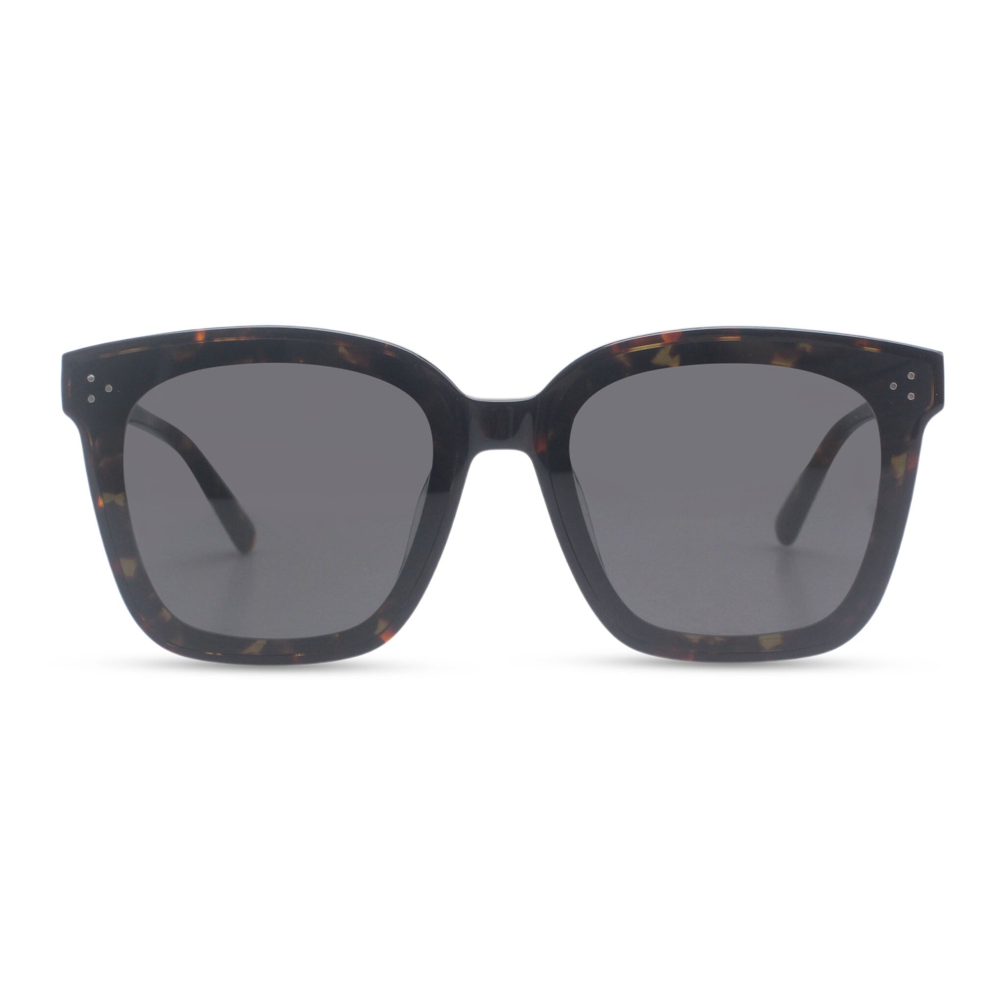 Oversized square tortoise sunglasses