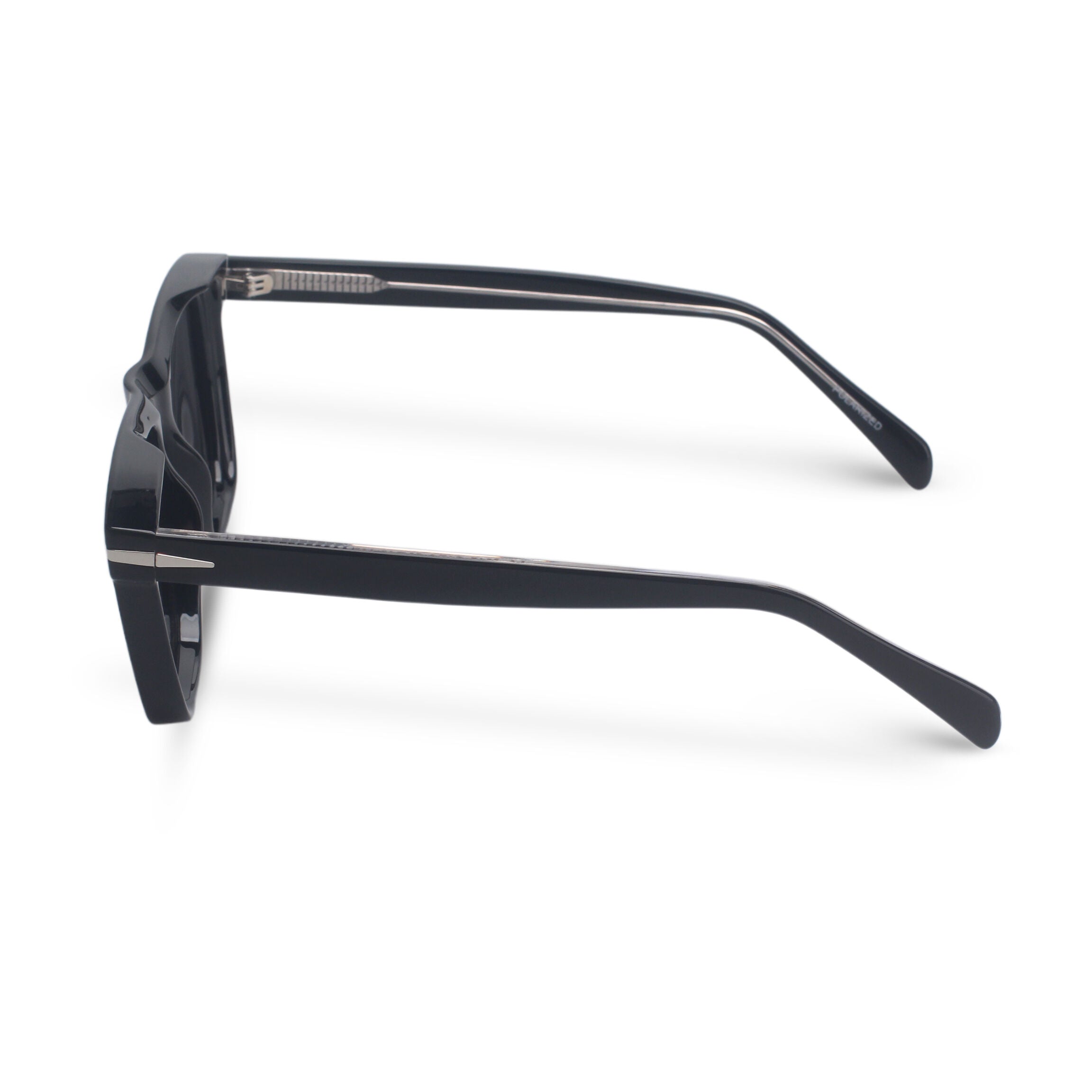 Classical square black sunglasses