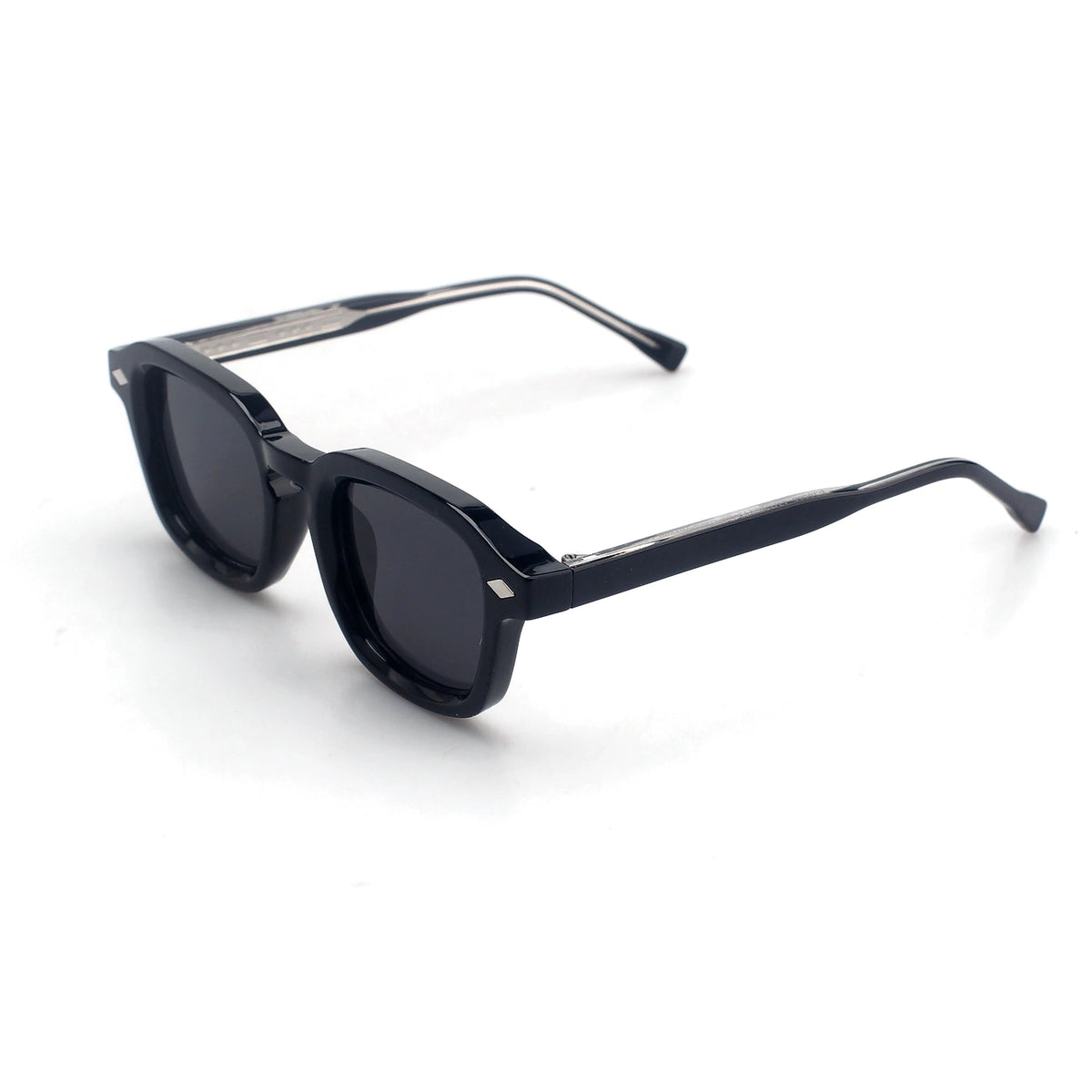 Norcia square black sunglasses