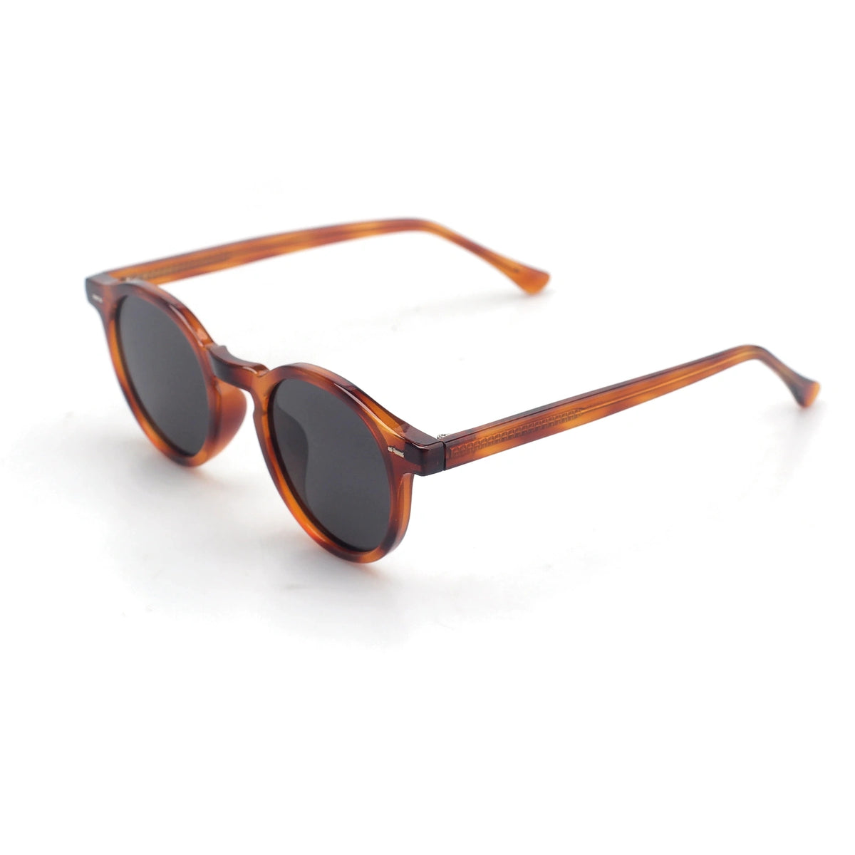 Positano round tortoise sunglasses