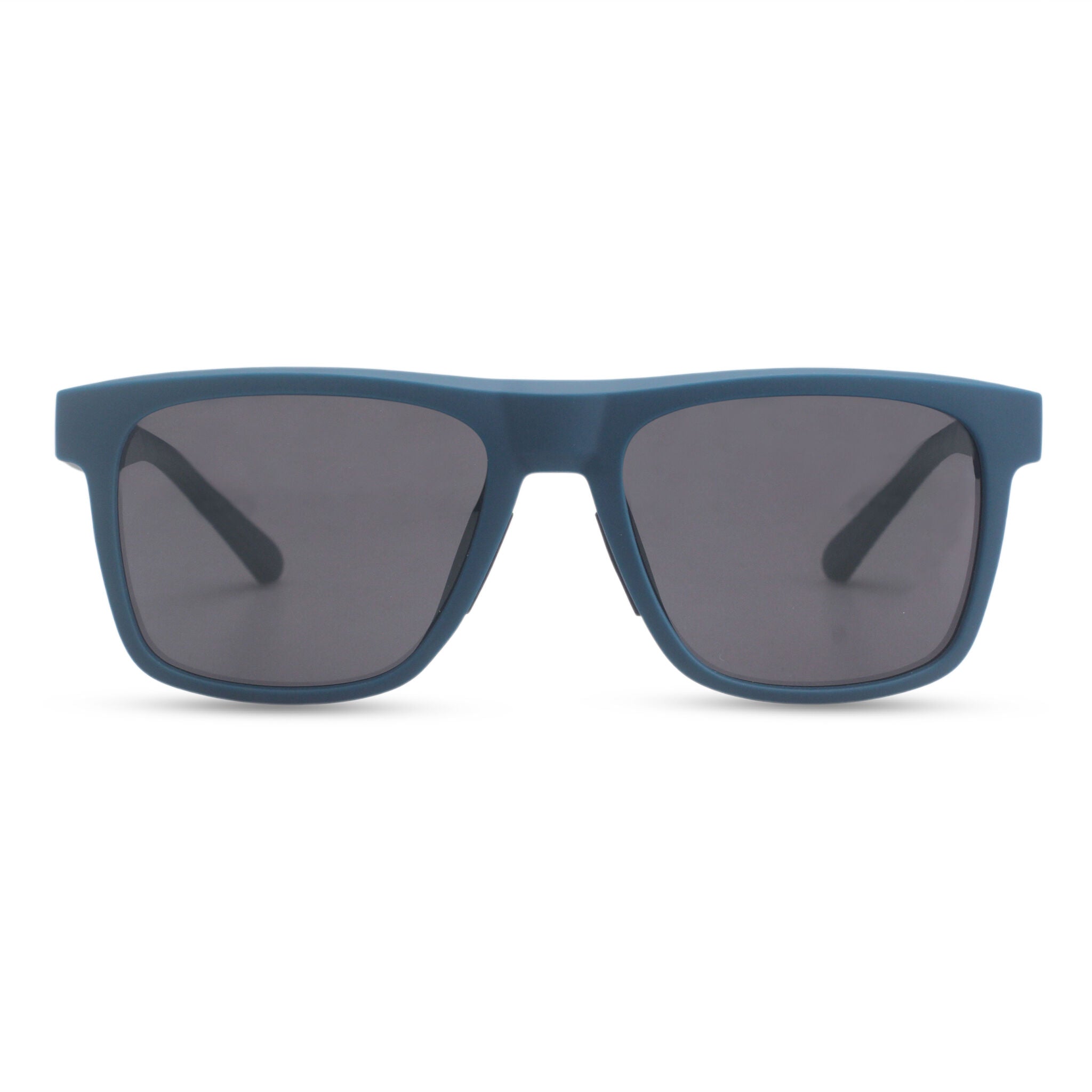 Square blue sport sunglasses