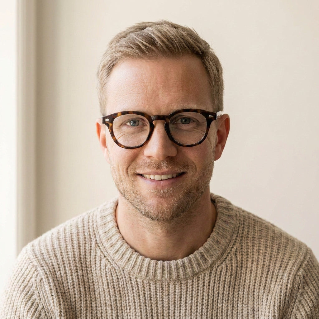 Alassio round tortoise eyeglasses