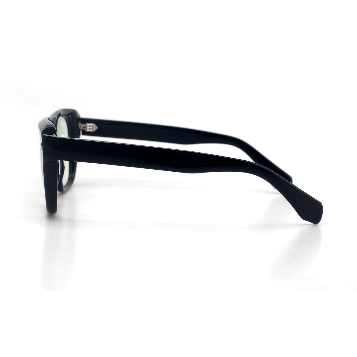 Amalfi square black eyeglasses