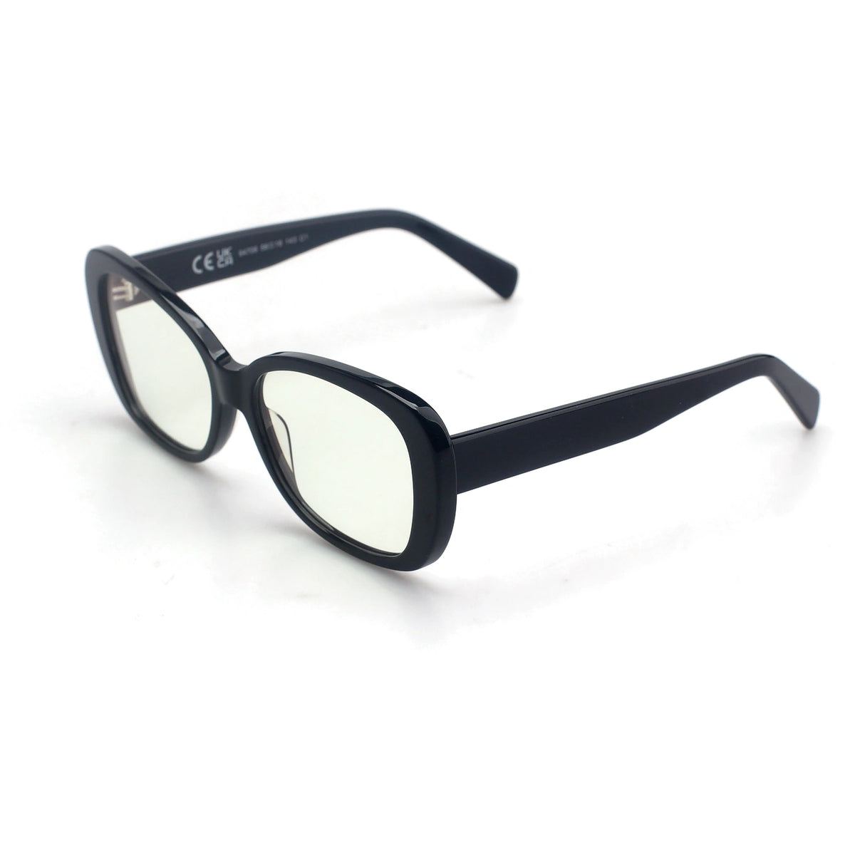 Bellogio cat-eye black eyeglasses