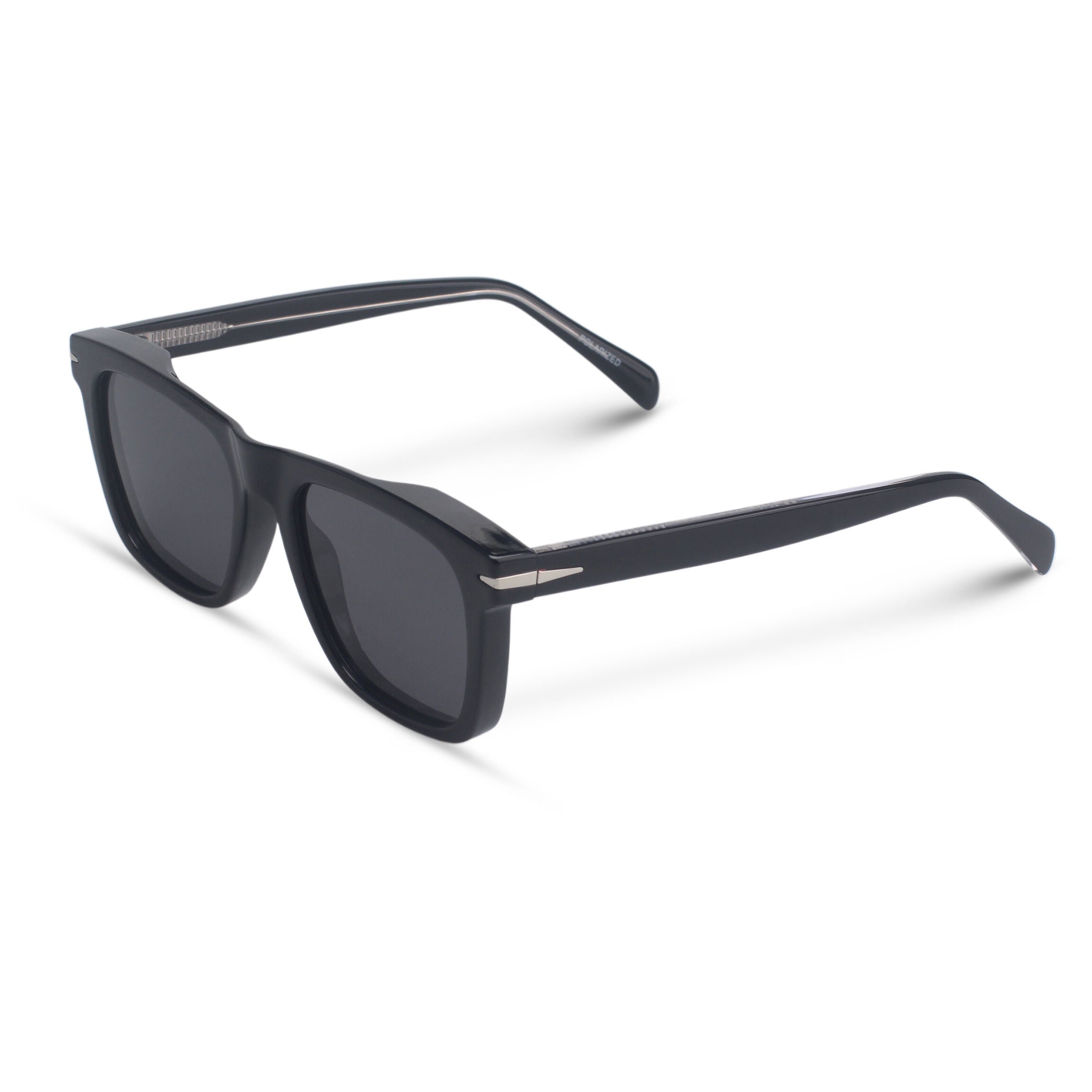 Classical square black sunglasses