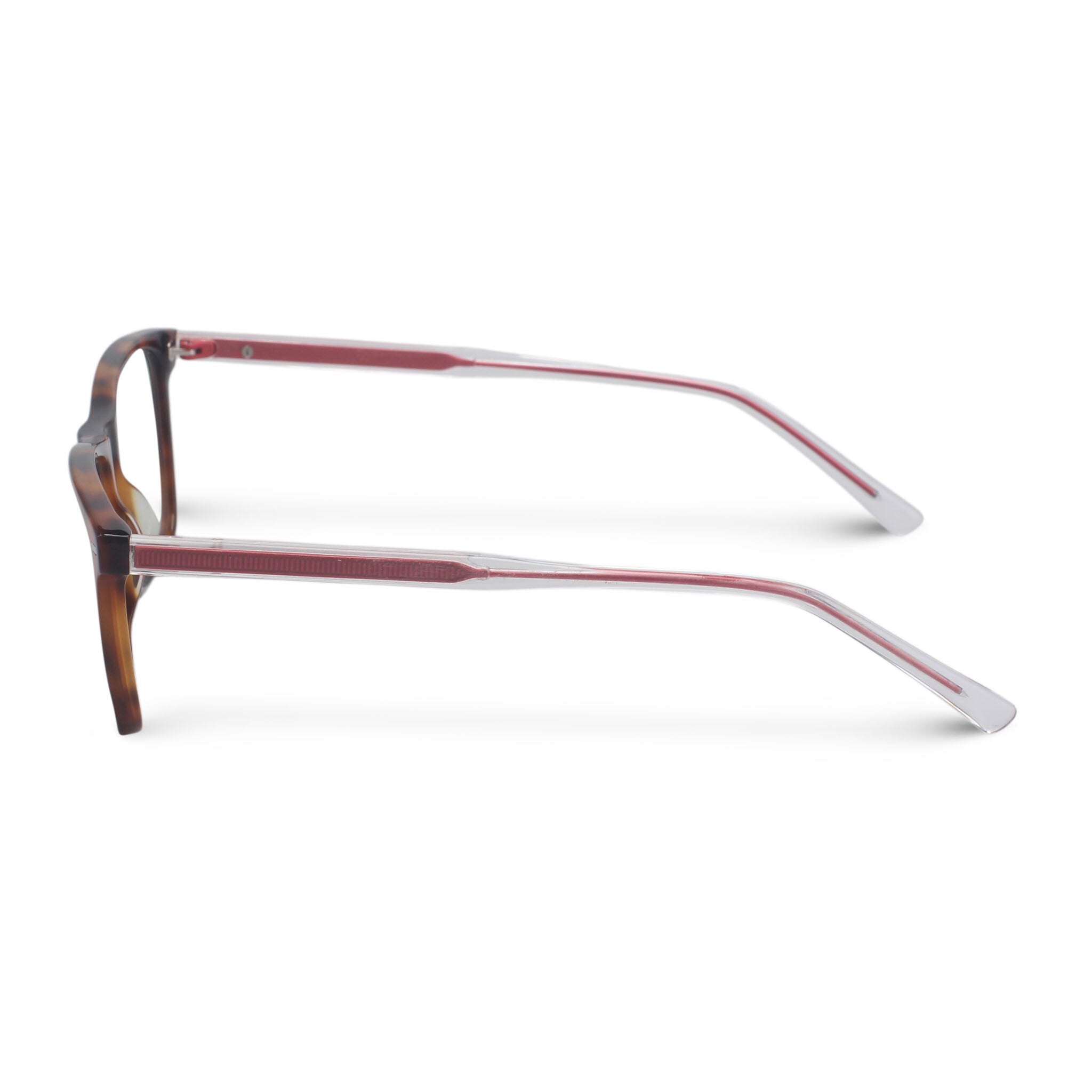 Classical rectangle tortoise eyeglasses