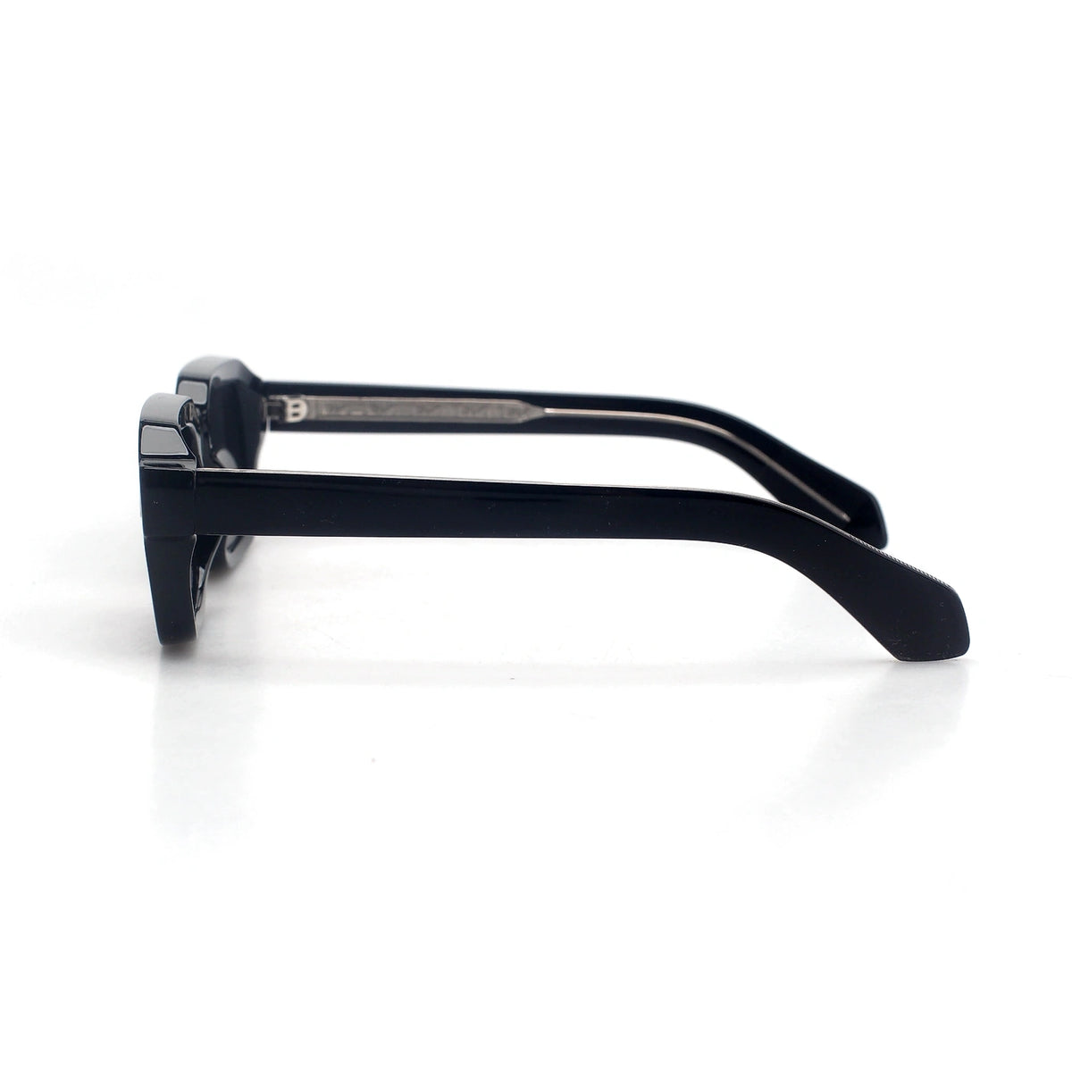 Grado rectangular black sunglasses