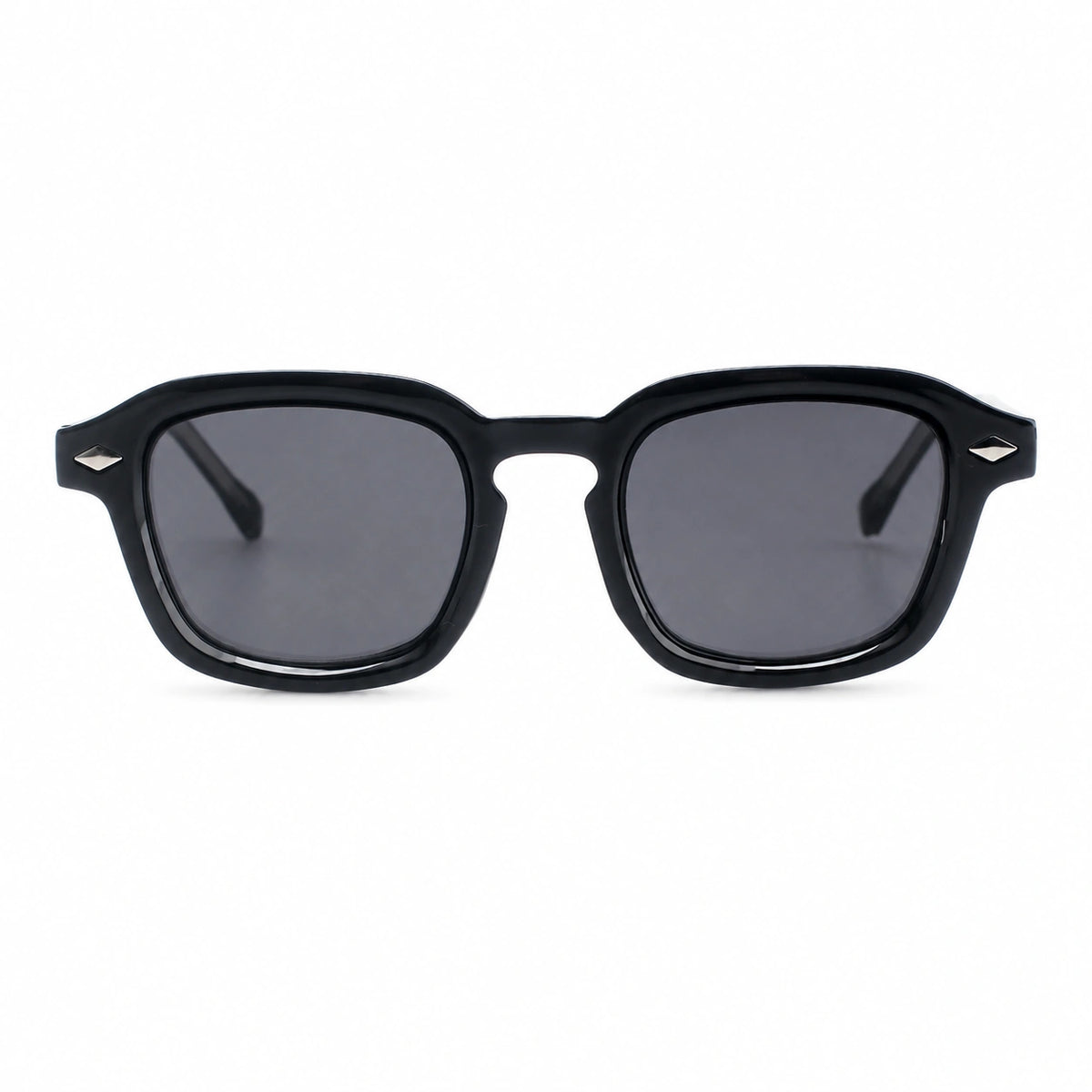 Norcia square black sunglasses