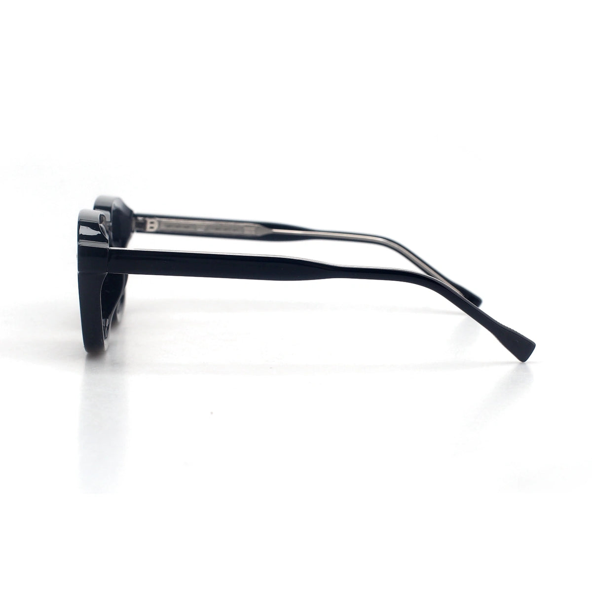 Norcia square black sunglasses
