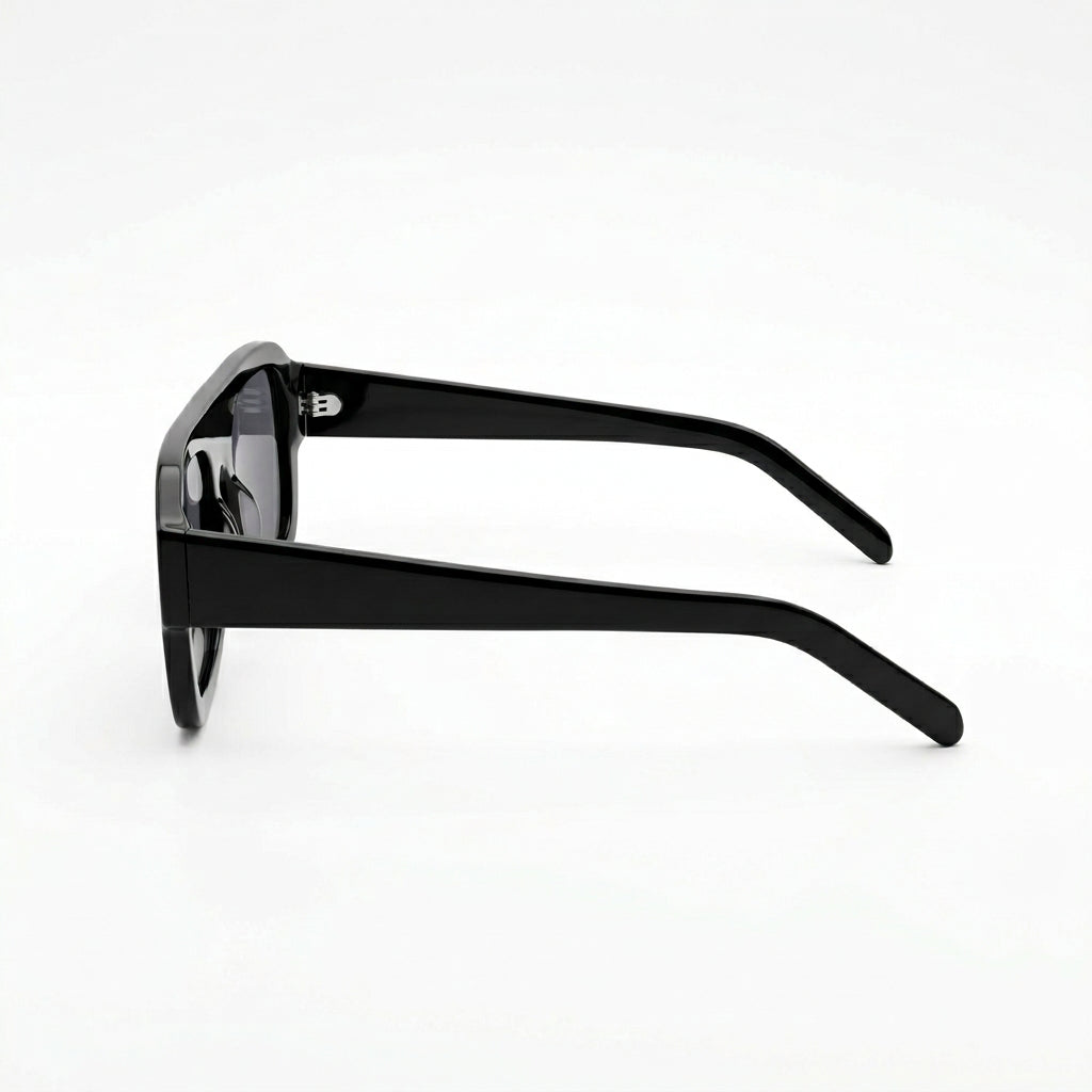 Aviator black sunglasses