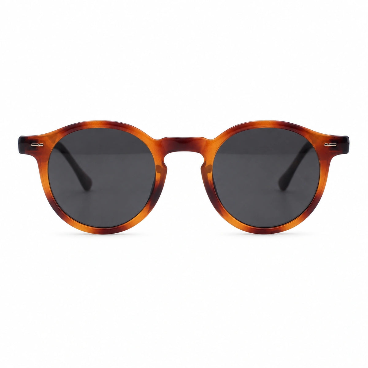 Positano round tortoise sunglasses