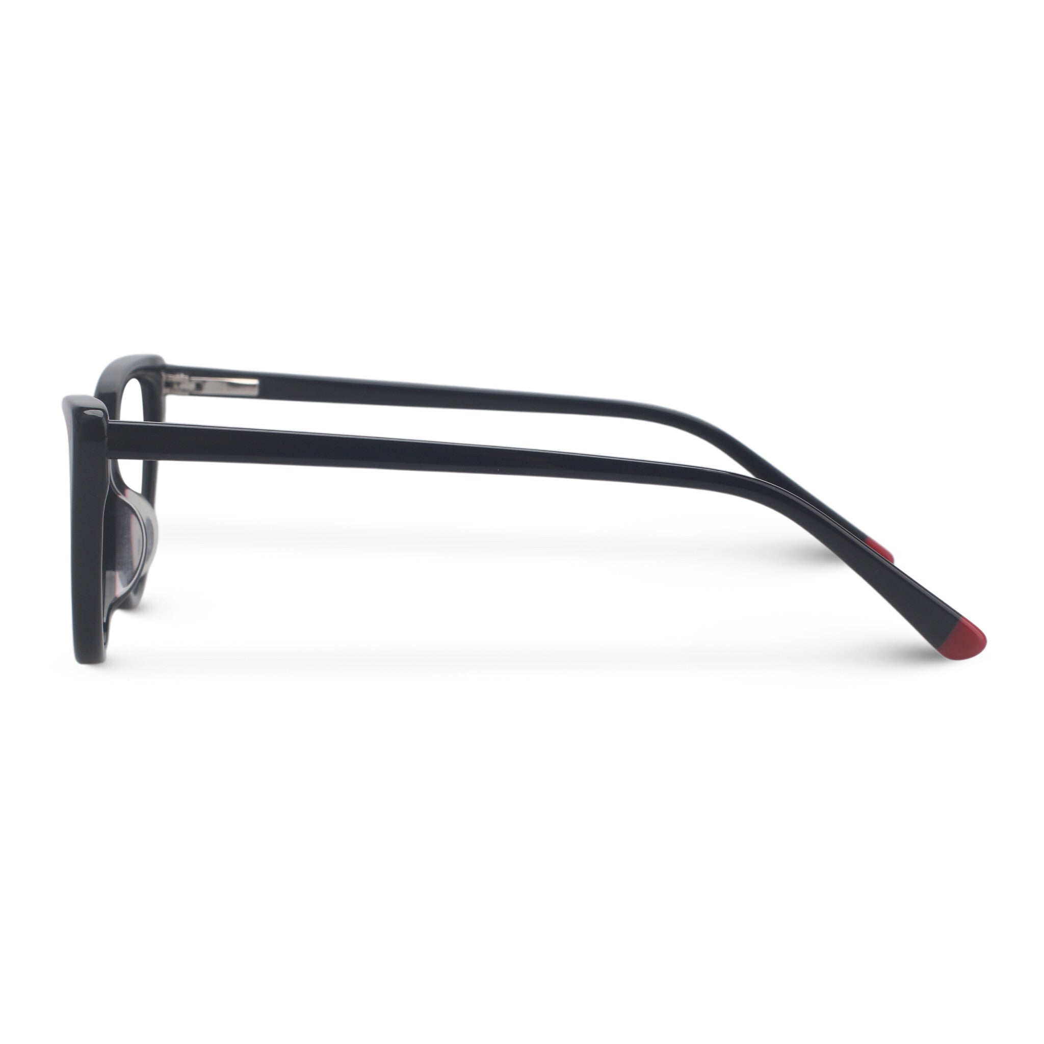 Kids black cat-eye eyeglasses