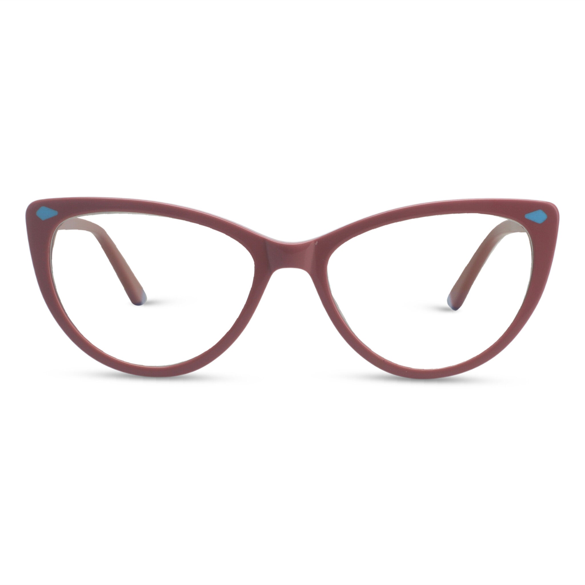 Kids pink cat-eye eyeglasses