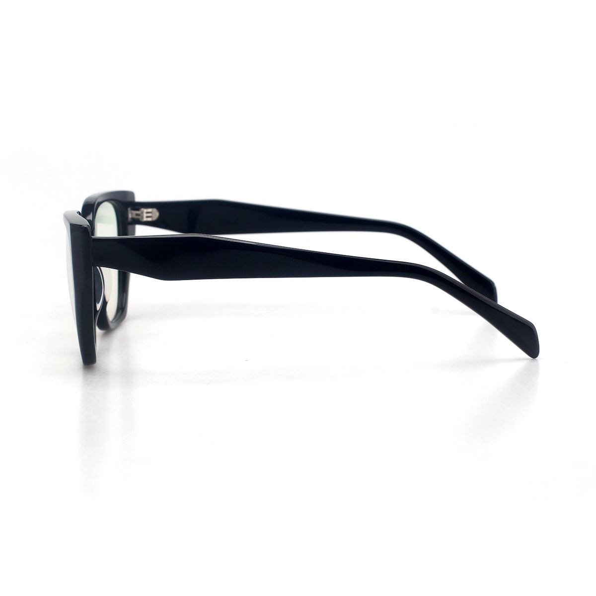 Recanati cat-eye black blue light glasses