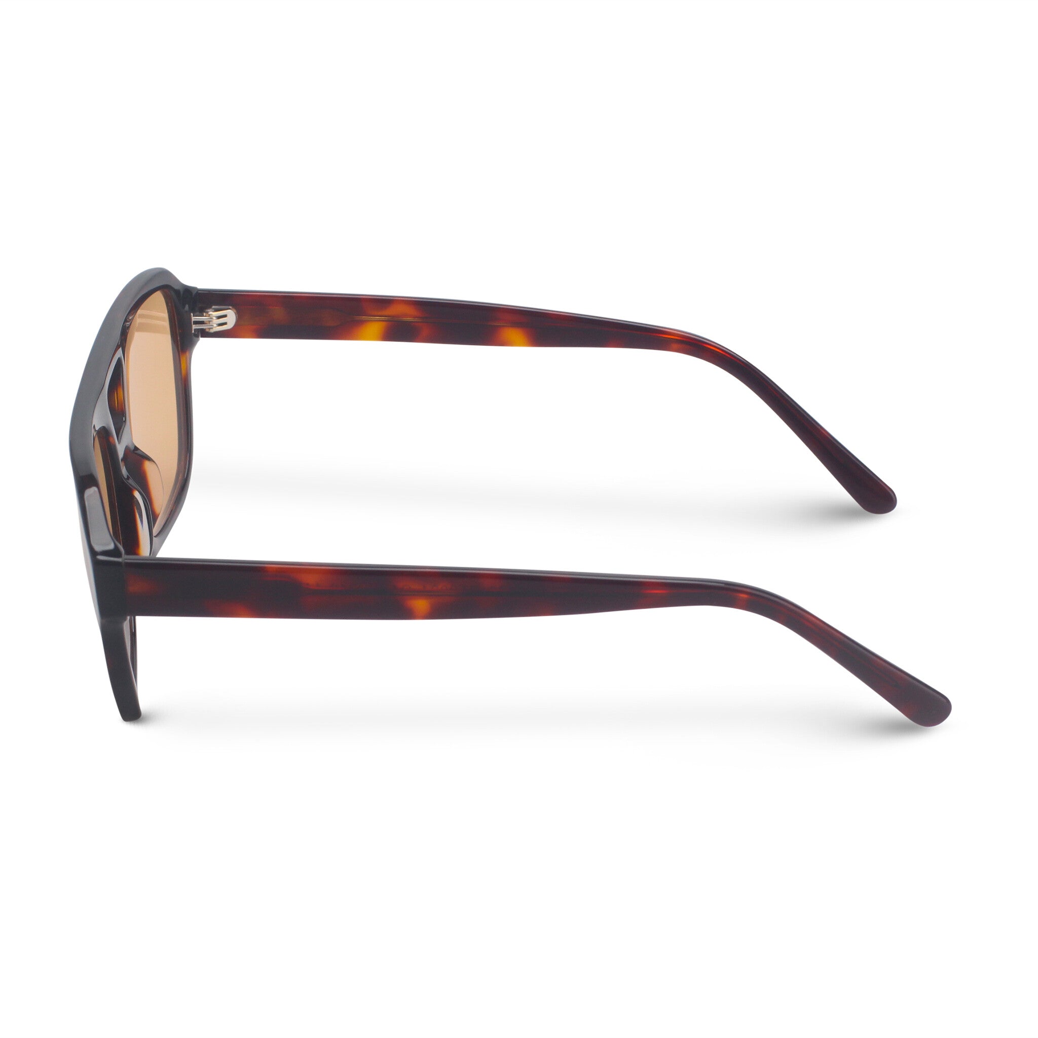 Stylish aviator tortoise sunglasses