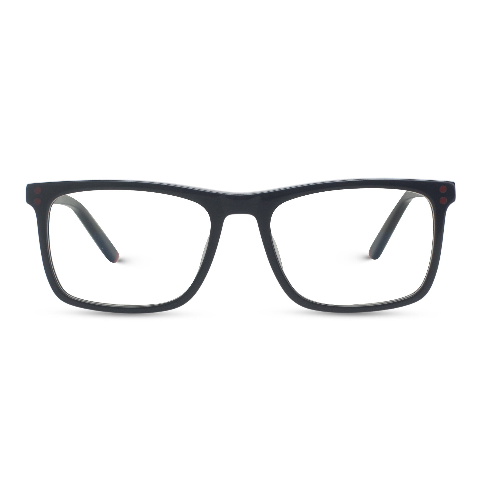 Kids classic square black eyeglasses