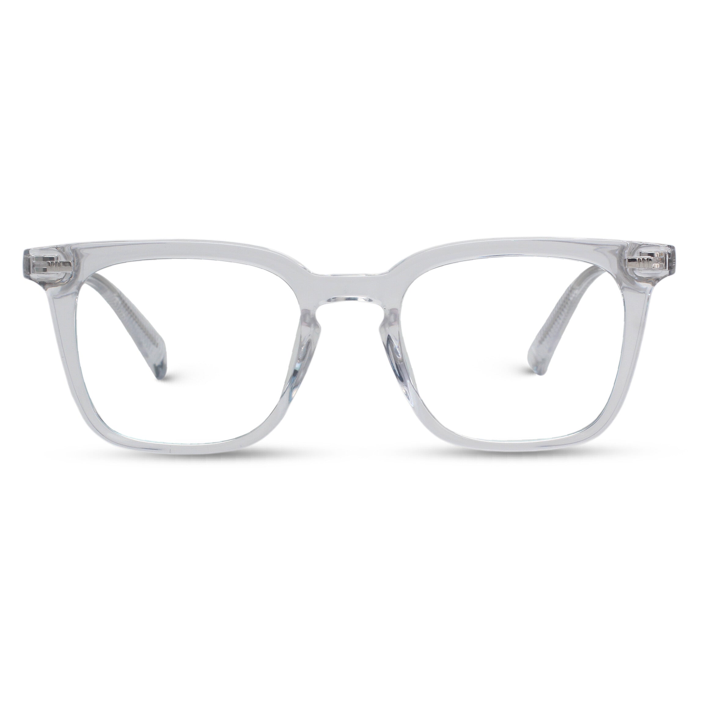Clear eyeglasses on a white background @clear