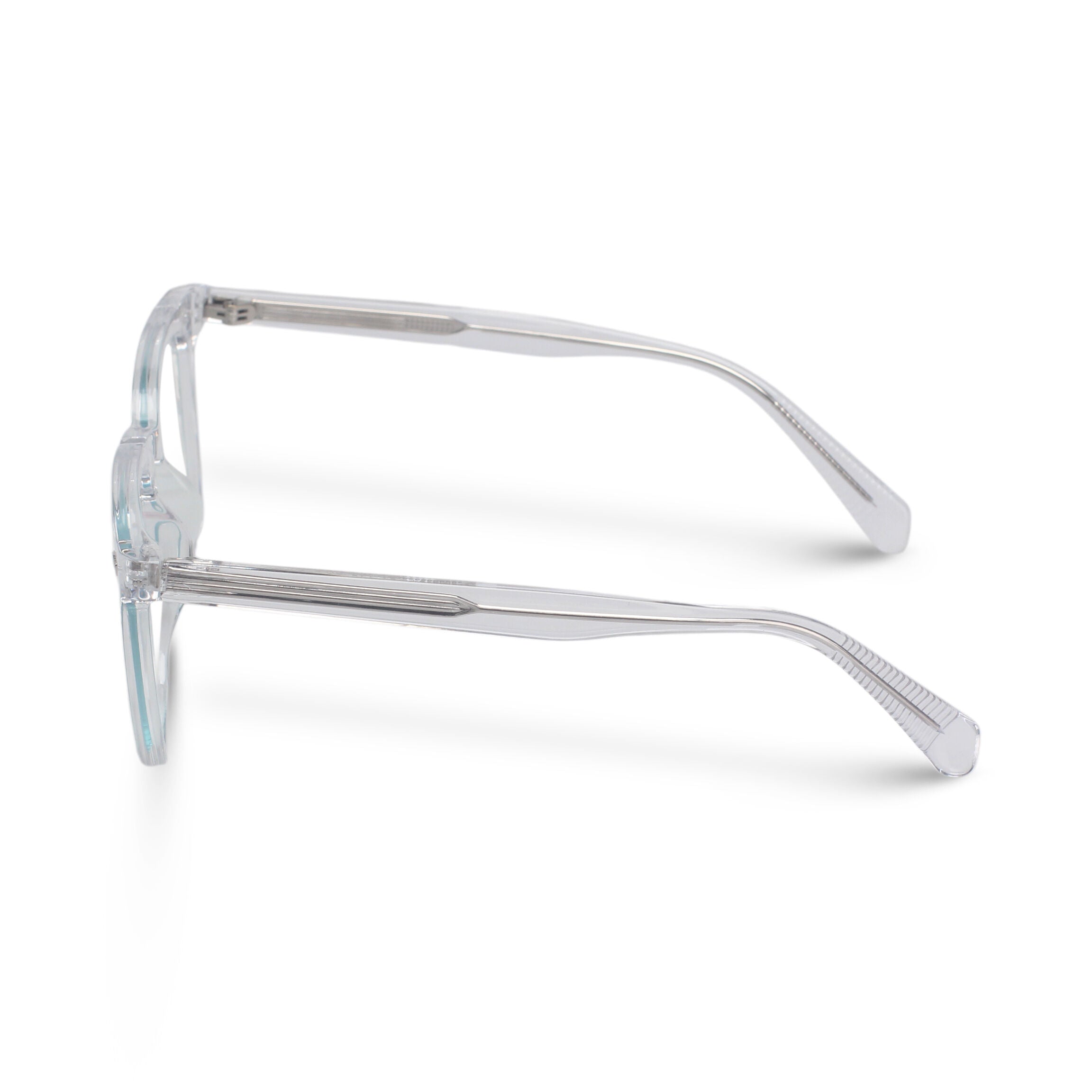 Clear eyeglasses on a white background @clear