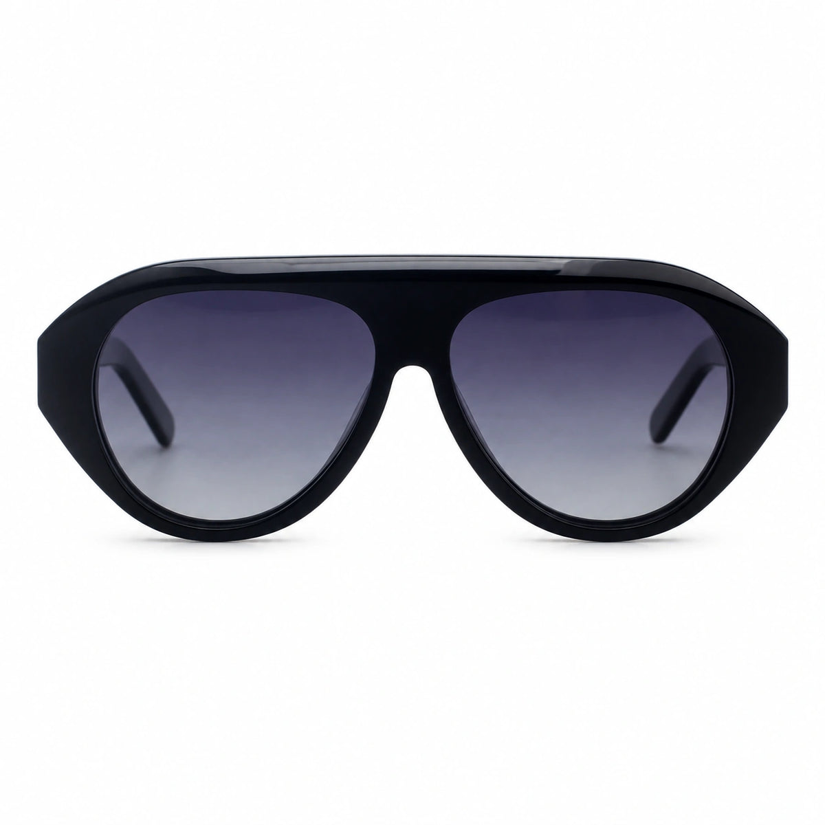 Sorrento pilot black sunglasses