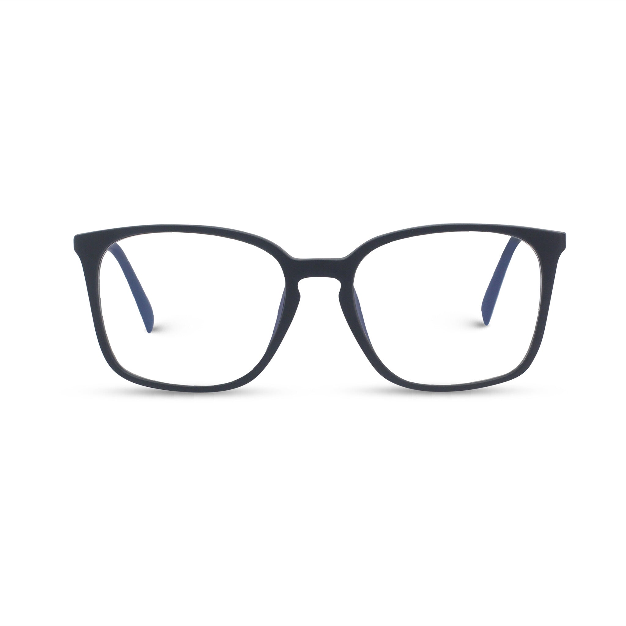 Classic square black eyeglasses