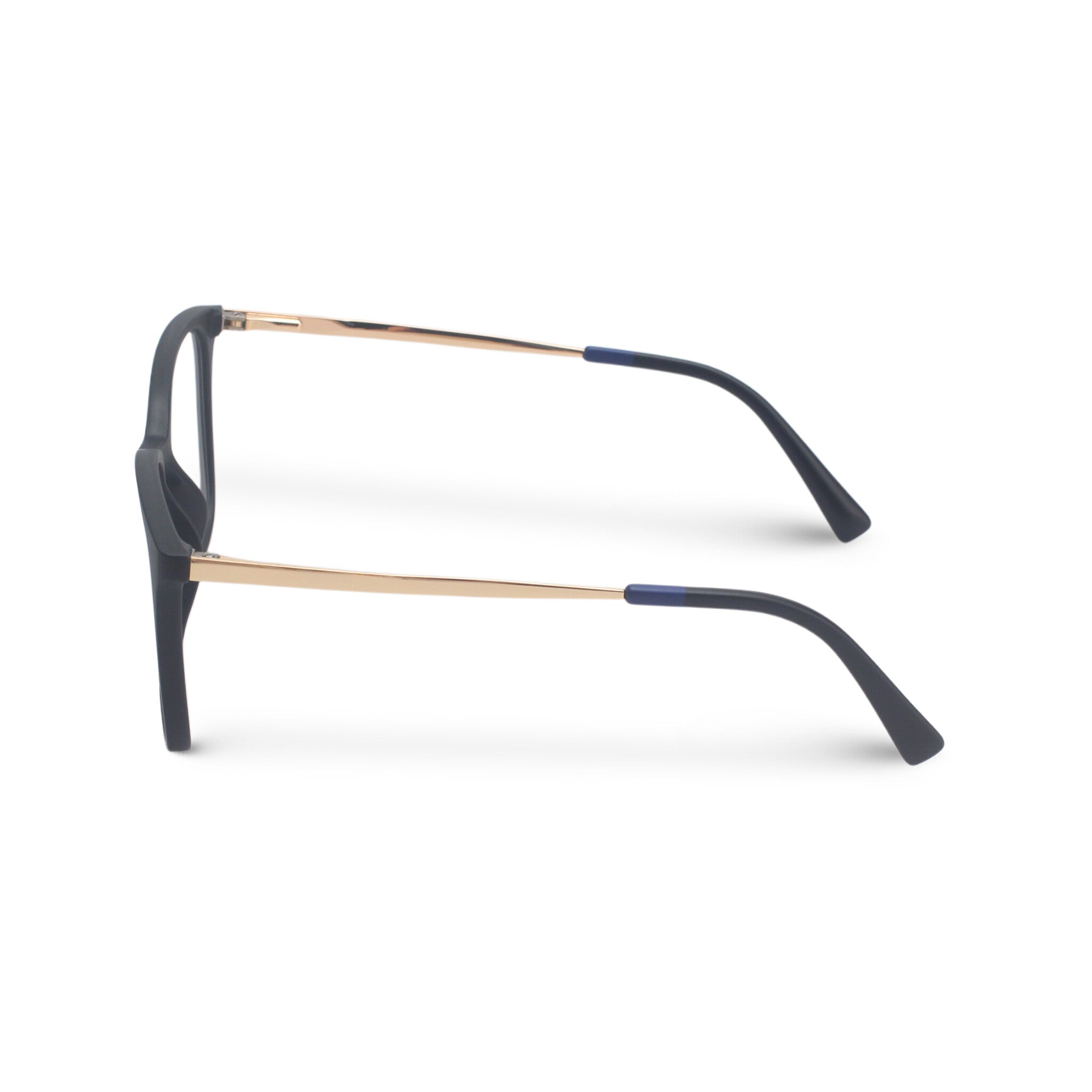 Classic square black eyeglasses