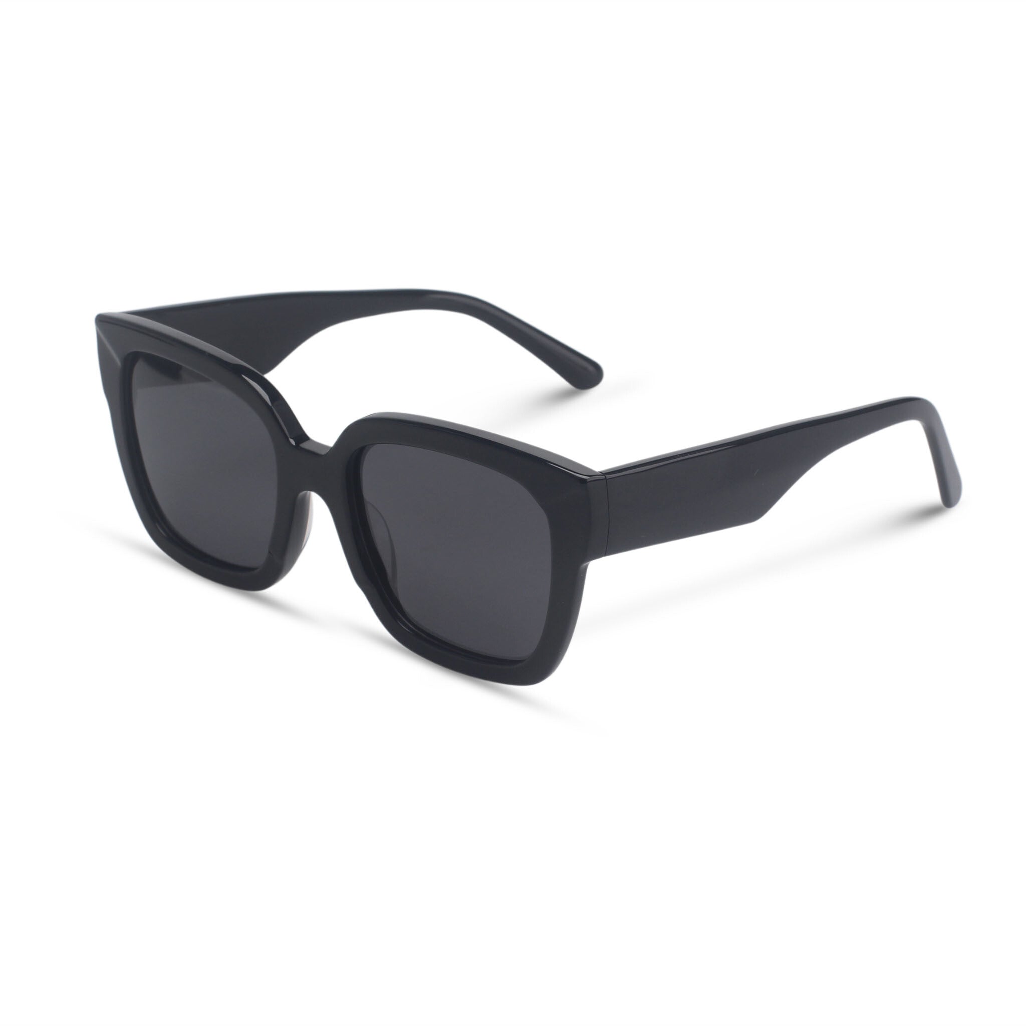 Classic square black sunglasses