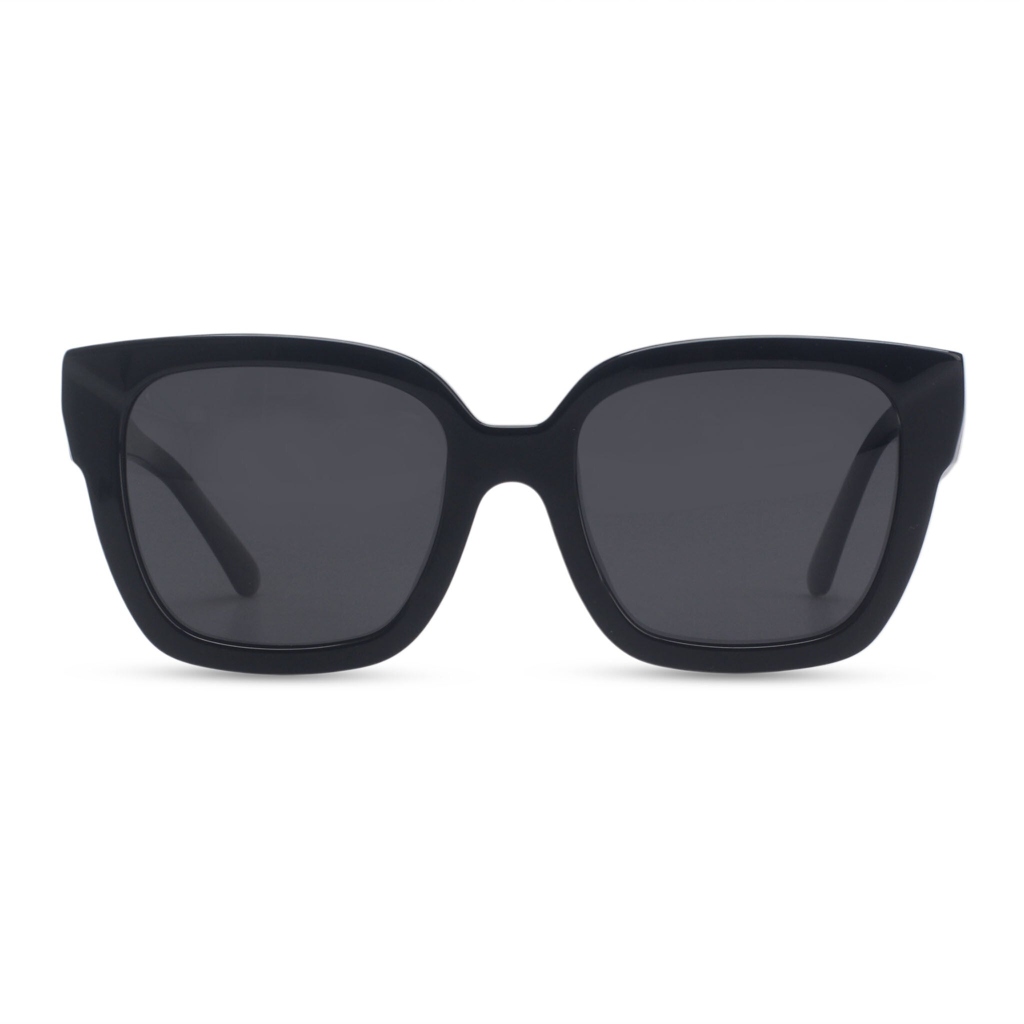 Classic square black sunglasses